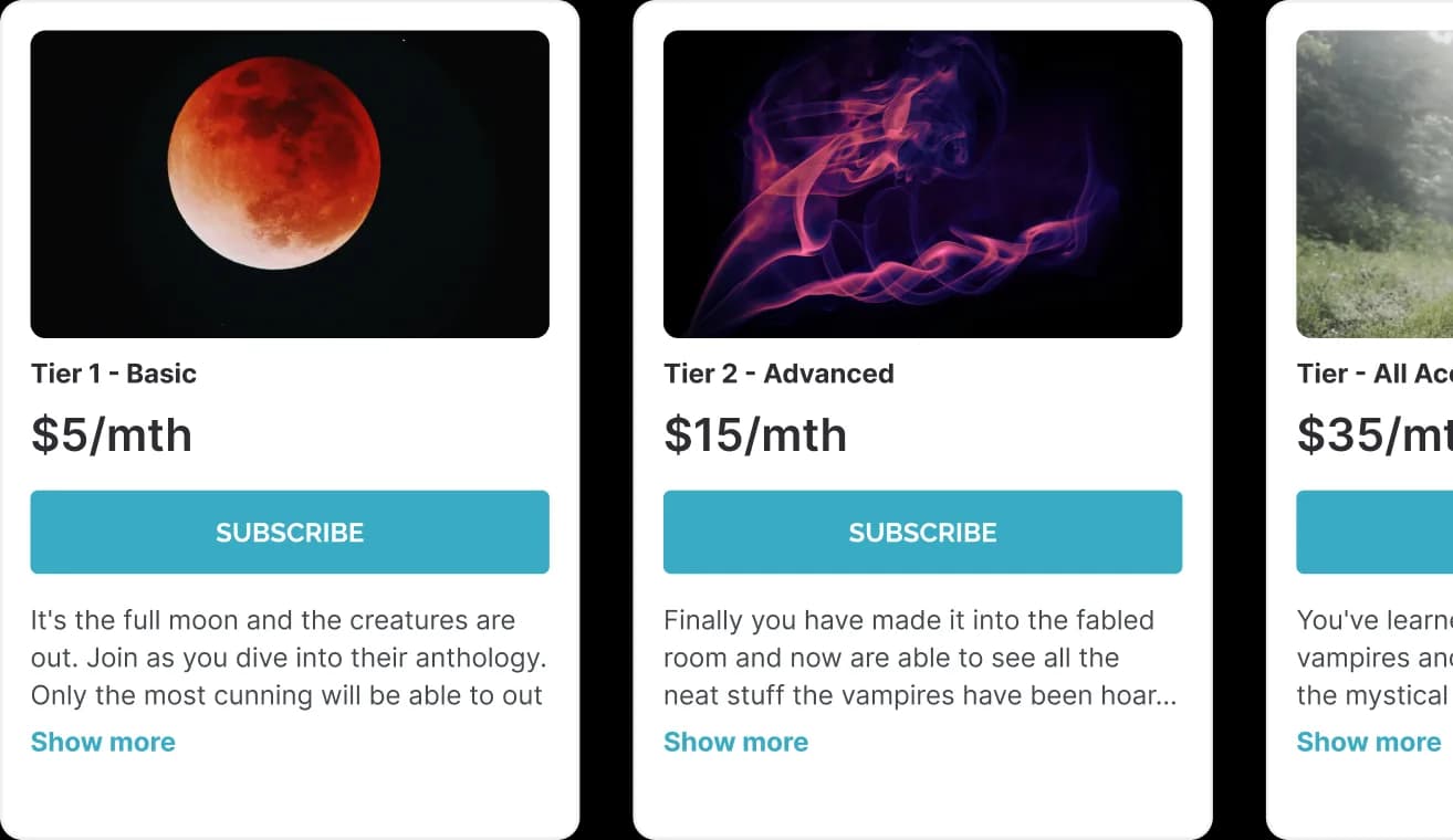Author subscription